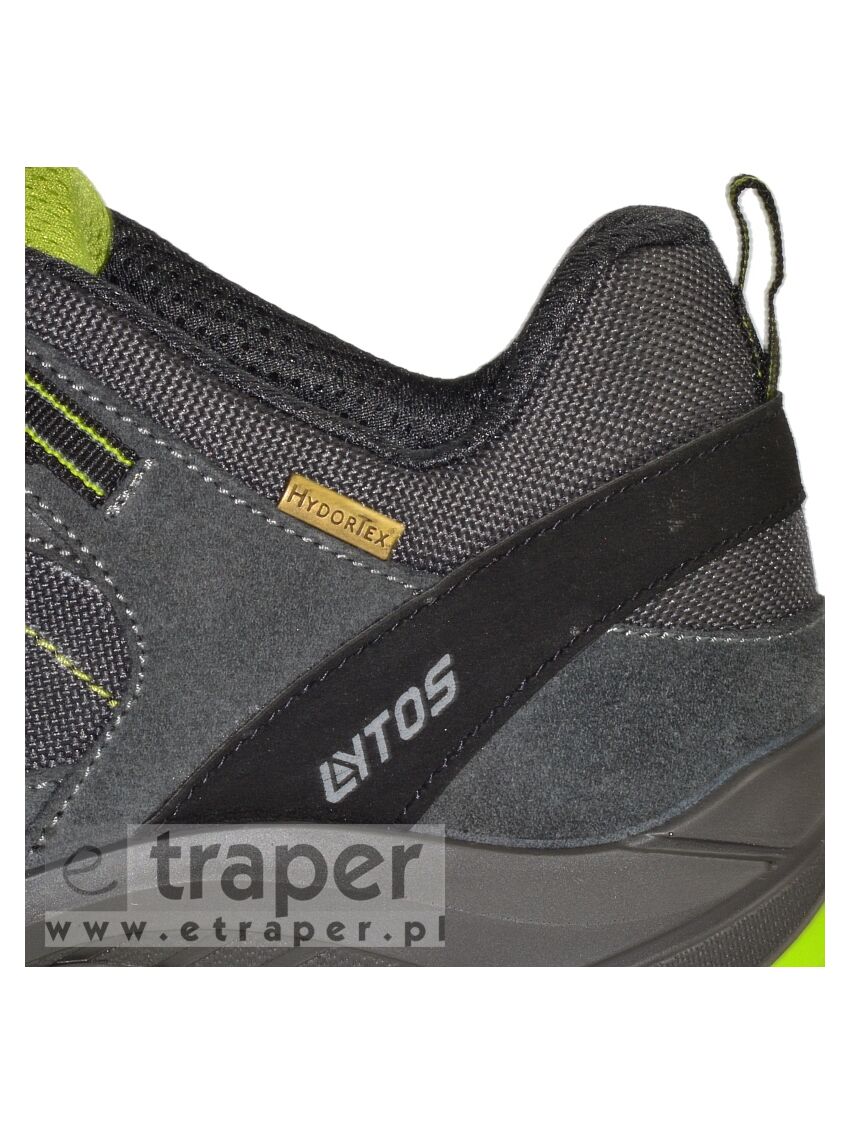 Wodoodporne buty zamszowe Lytos Cosmic Jab Wave Szare