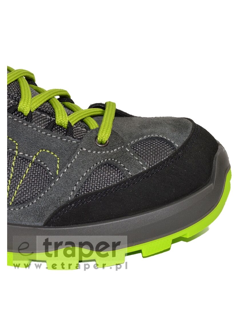 Wodoodporne buty zamszowe Lytos Cosmic Jab Wave Szare