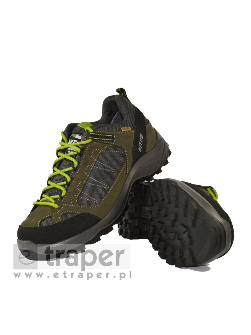 Wodoodporne buty zamszowe Lytos Cosmic Jab Wave Antracyt