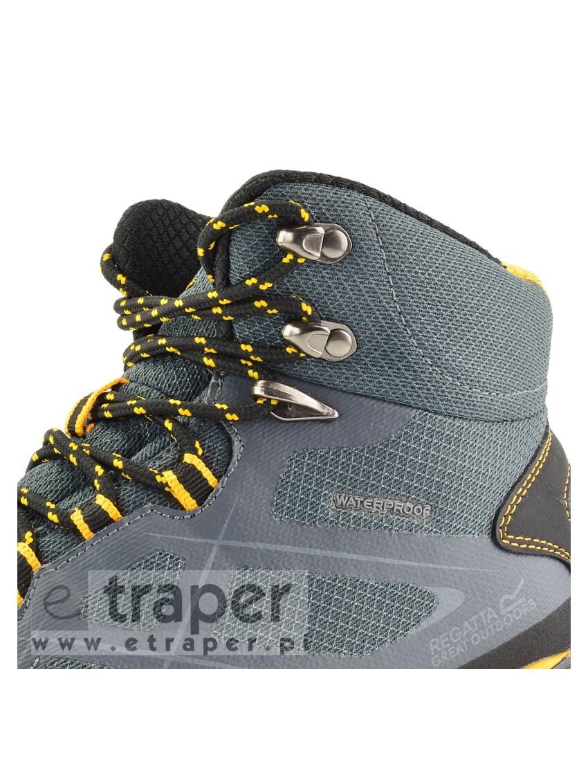 Buty trekkingowe Regatta Kota Mid Szare/Żółte