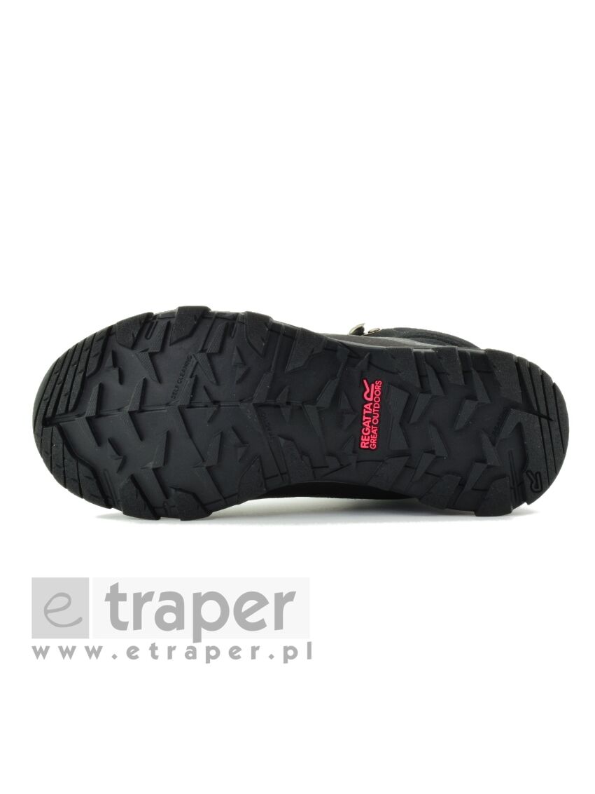 Damskie buty trekkingowe Regatta Kota Mid Czarne