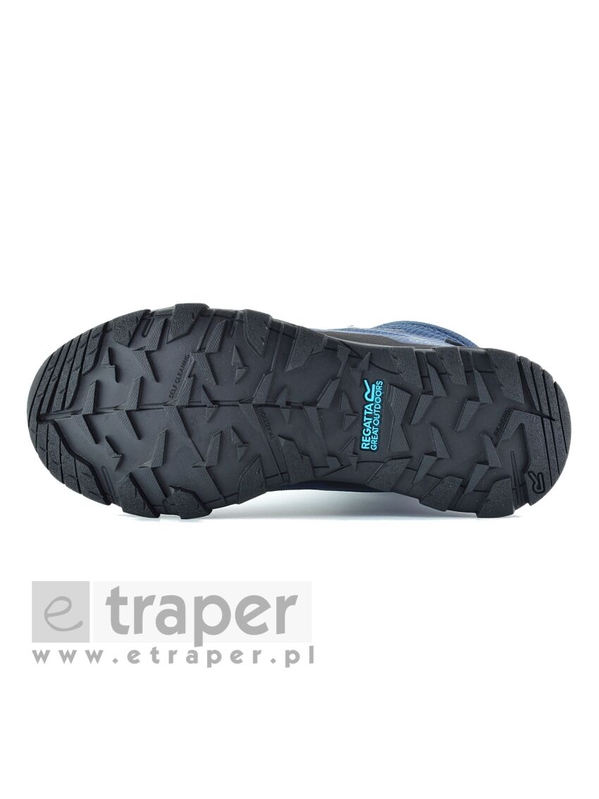 Wysokie buty damskie Regatta Kota Mid Granatowe