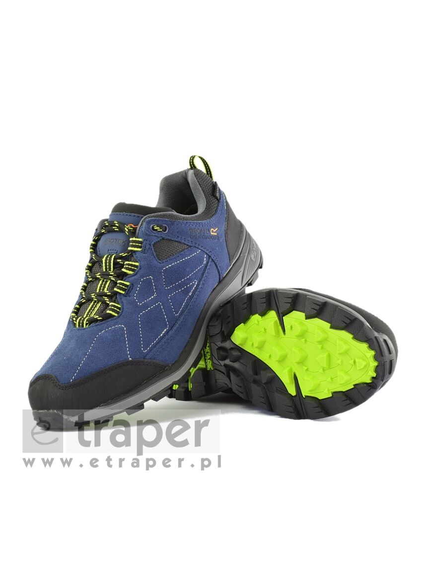 Niebieskie buty turystyczne Regatta Samaris Suede Low