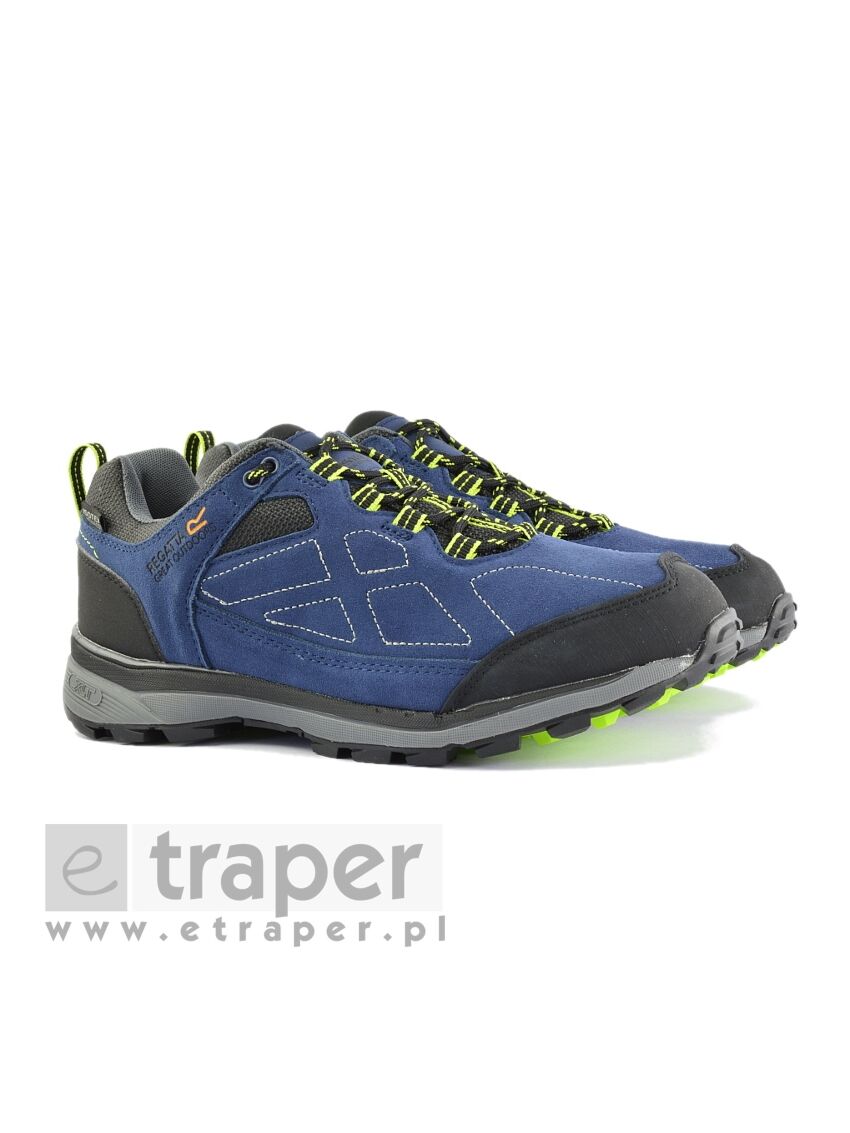 Niebieskie buty turystyczne Regatta Samaris Suede Low