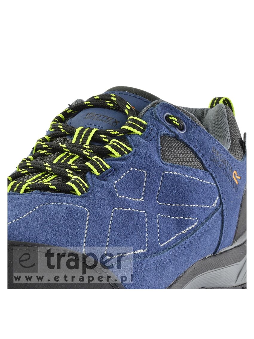 Niebieskie buty turystyczne Regatta Samaris Suede Low