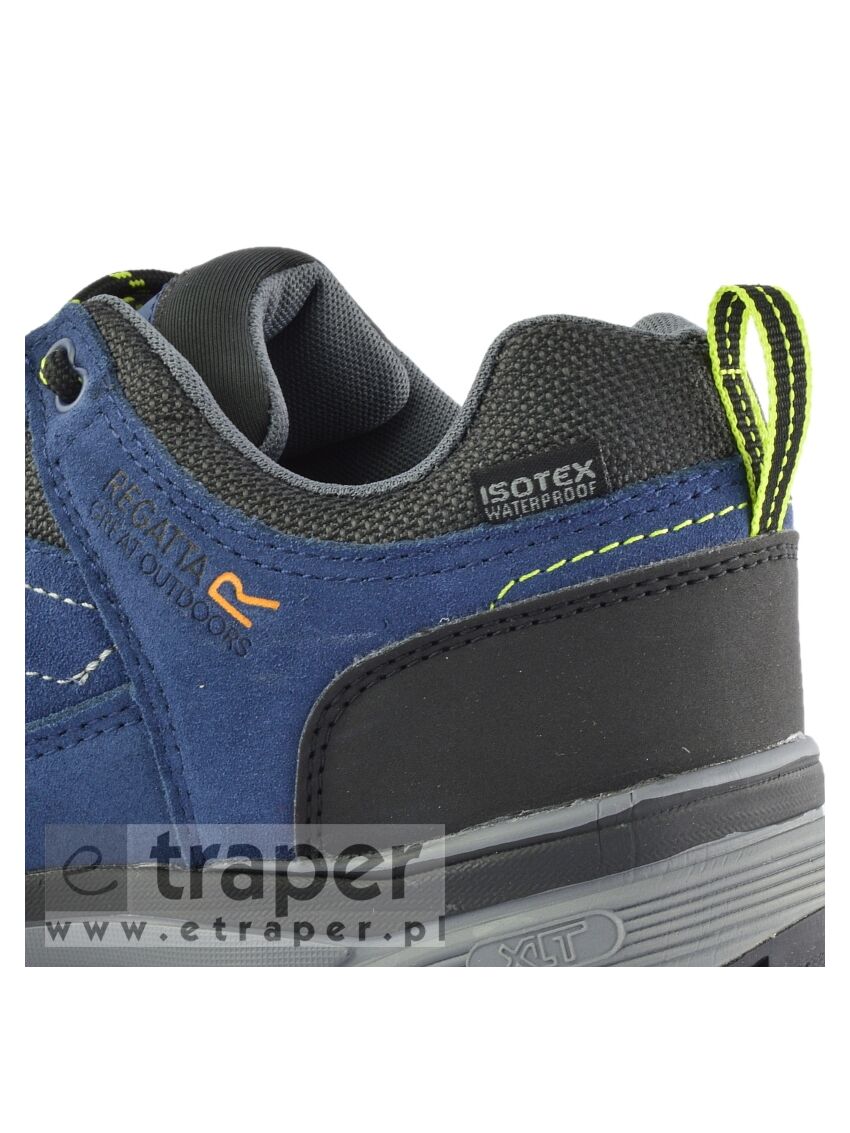 Niebieskie buty turystyczne Regatta Samaris Suede Low