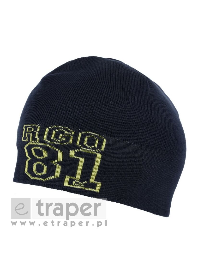 Czapka dla chłopca Regatta Balzak Beanie ciemnogranatowa