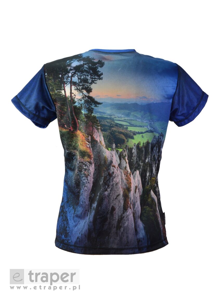 Damski t-shirt High Type Tatry Szybkoschnąca
