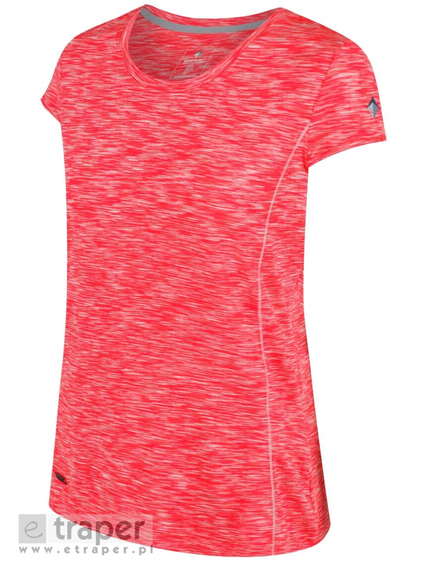 Sportowy t-shirt damski Regatta Hyperdimension Różowy