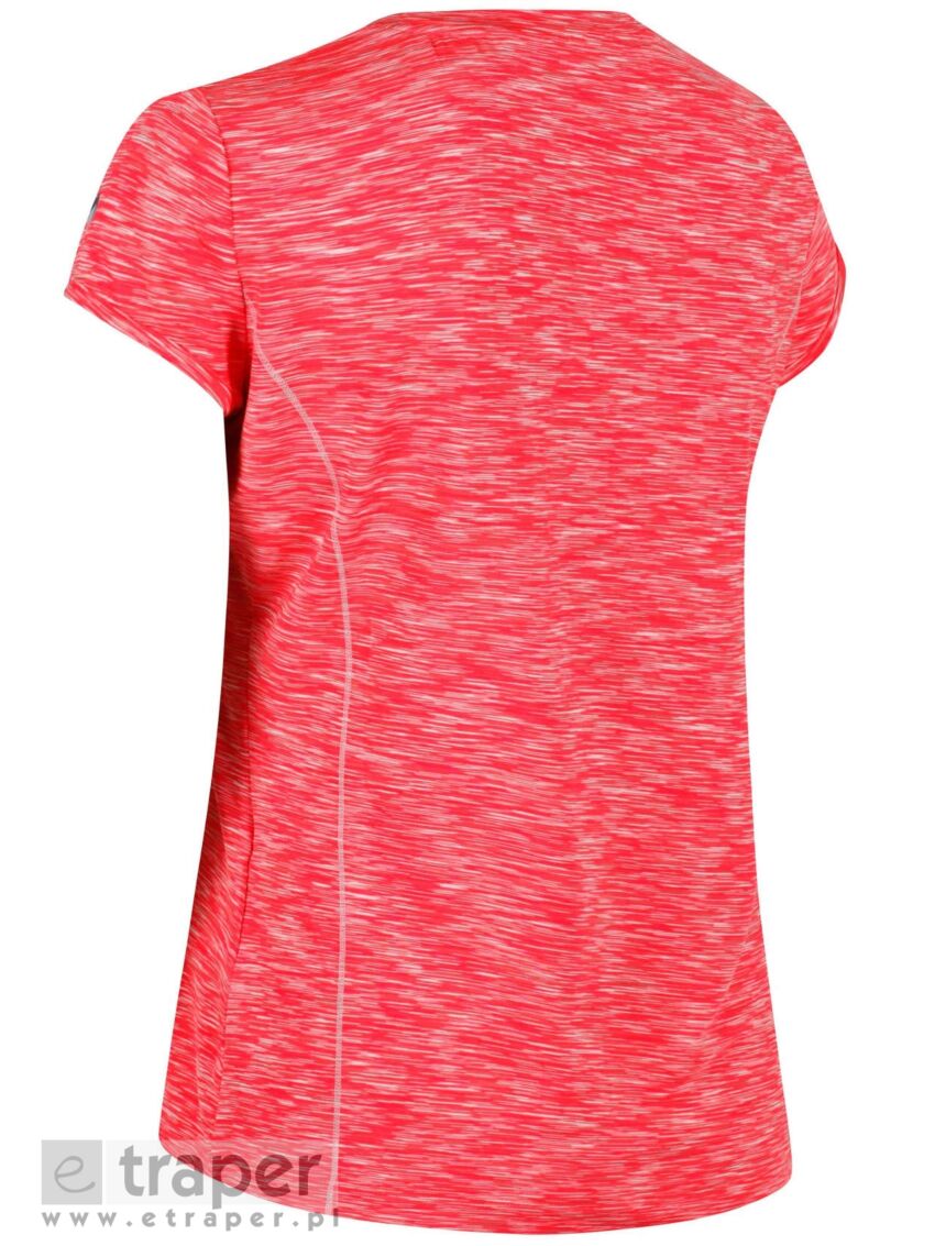 Sportowy t-shirt damski Regatta Hyperdimension Różowy