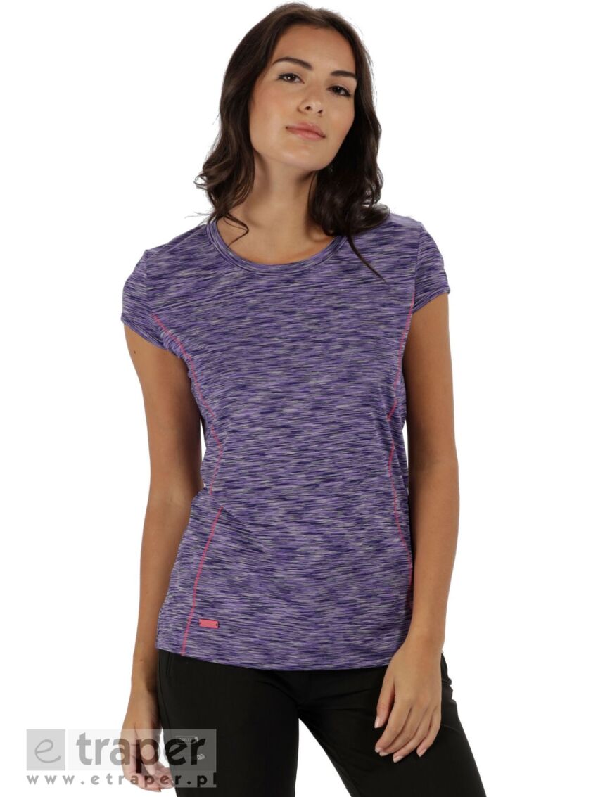 Fioletowy t-shirt damski Regatta Hyperdimension