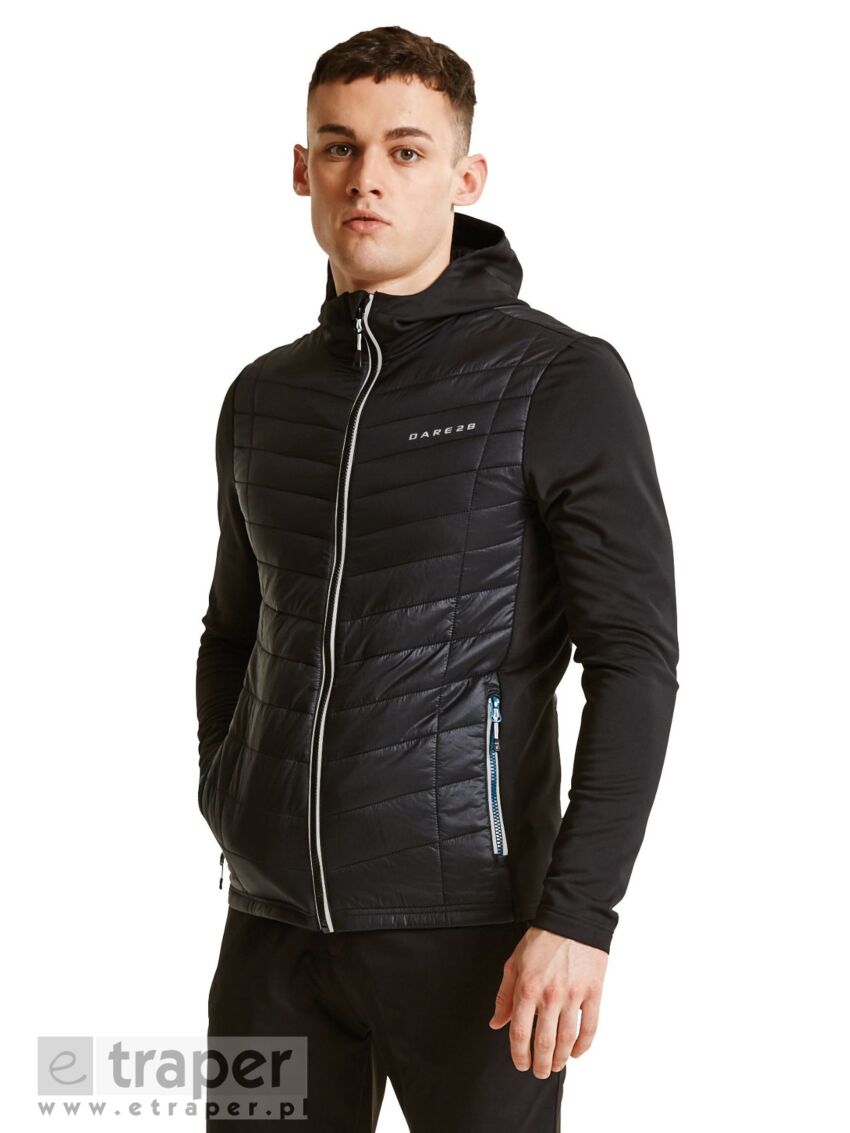 Kurtka sportowa Dare 2b Transfuse Hybrid Czarna