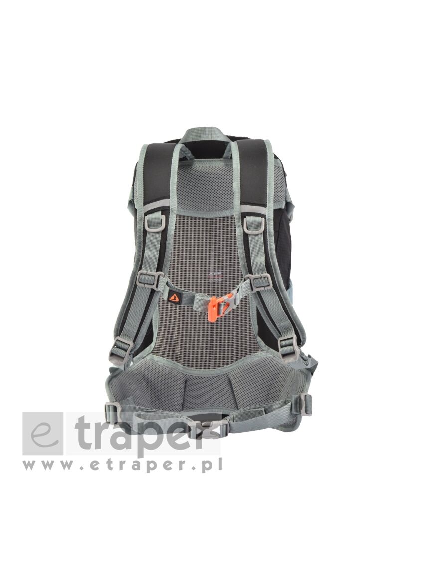 Czarny plecak trekkingowy Bergson Arendal 25l