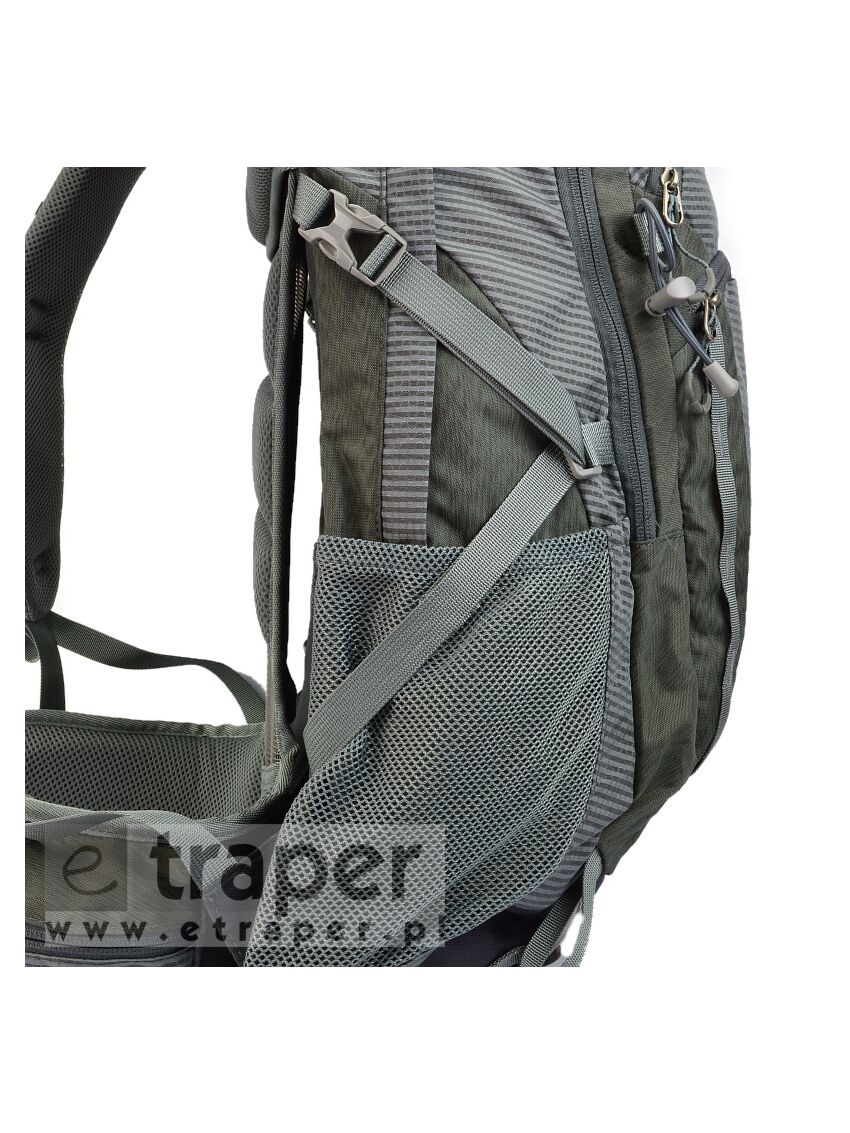 Plecak trekkingowy wodoodporny Bergson Molde 30l Szary