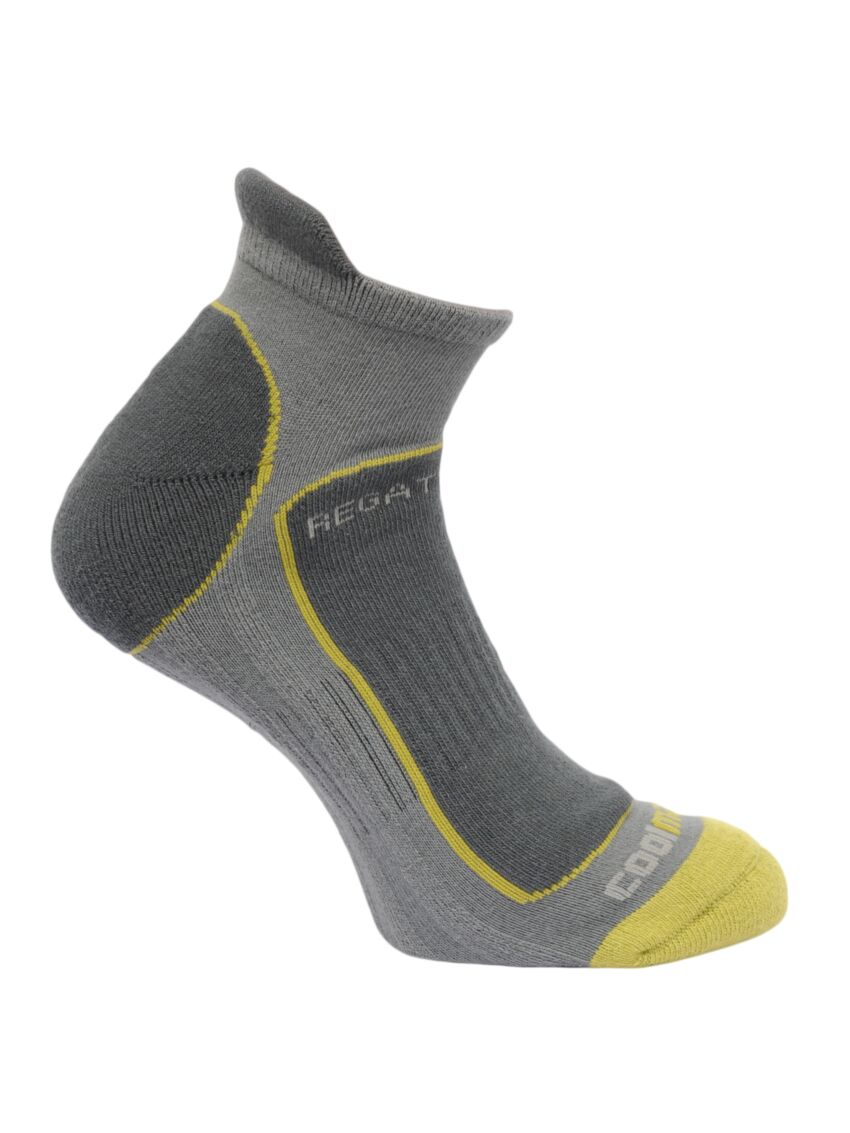 Niskie skarpety do biegania Regatta Trail Runner Sock Szare