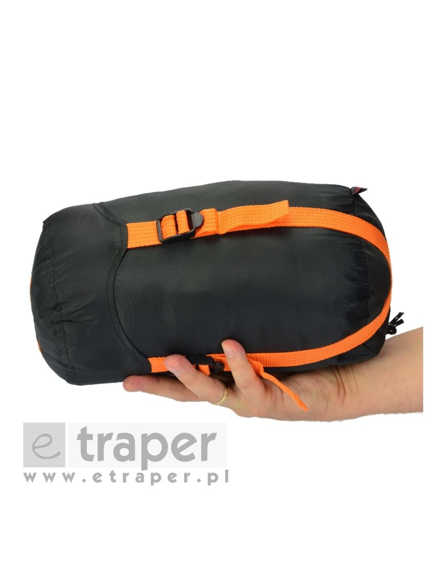 Lekki śpiwór typu mumia Bergson Ultrapack Antyalergiczny
