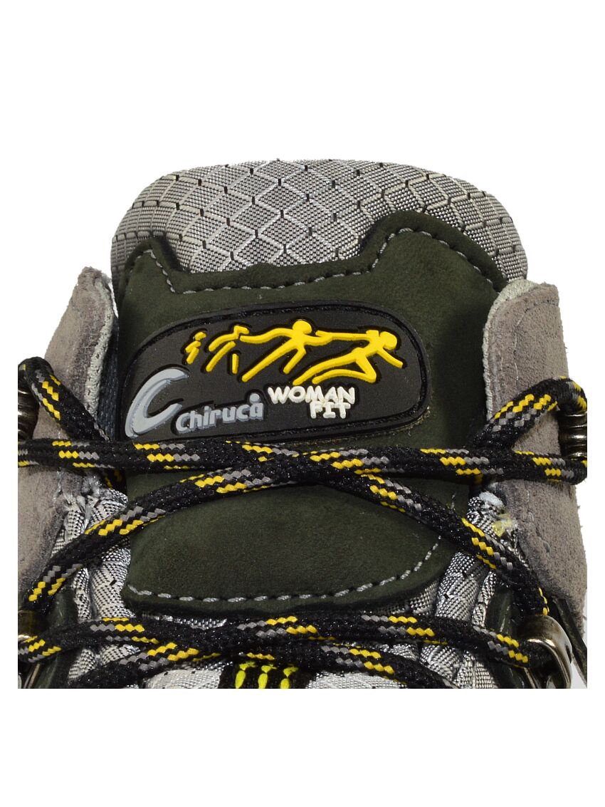 Damskie buty z nubuku Chiruca Monique Vibram Zielone
