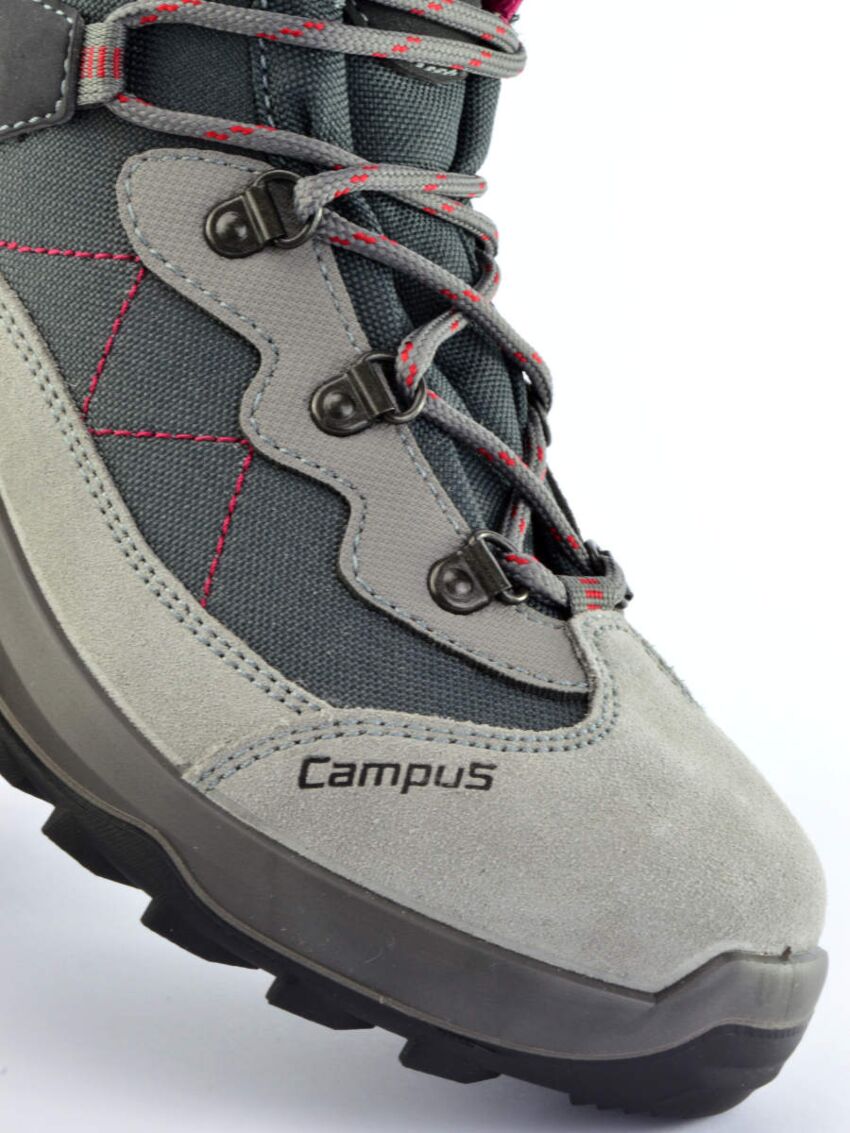 Szare buty turystyczne damskie Campus Apres