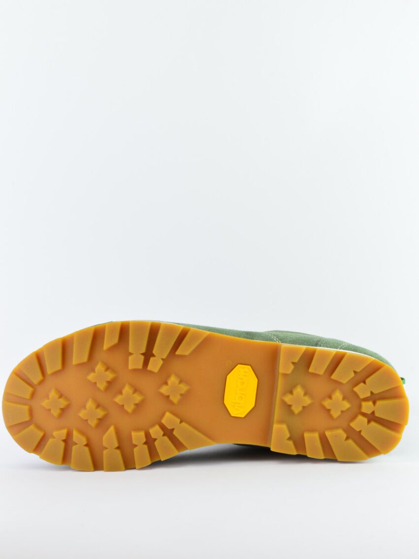 Zielone buty męskie ze skóry Dolomite Cinquantaquattro Low