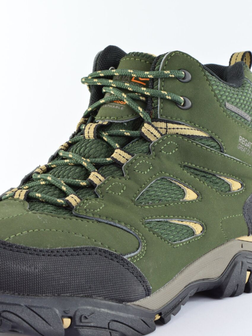 Zielone buty trekkingowe Regatta Holcombe IEP