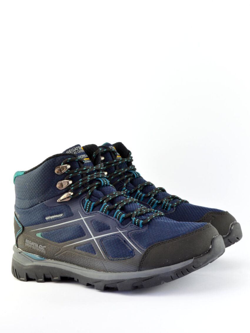 Granatowe buty trekkingowe damskie Regatta Kota II