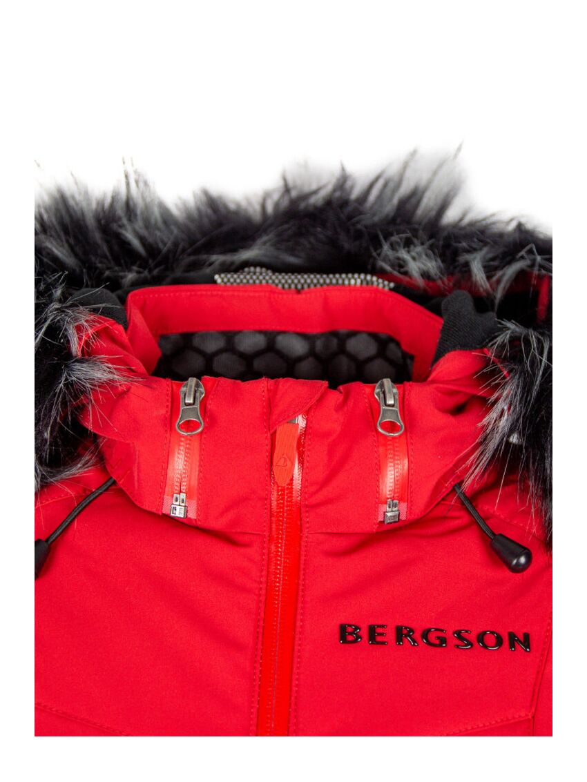 Czerwona kurtka narciarska Bergson Snowswift STX