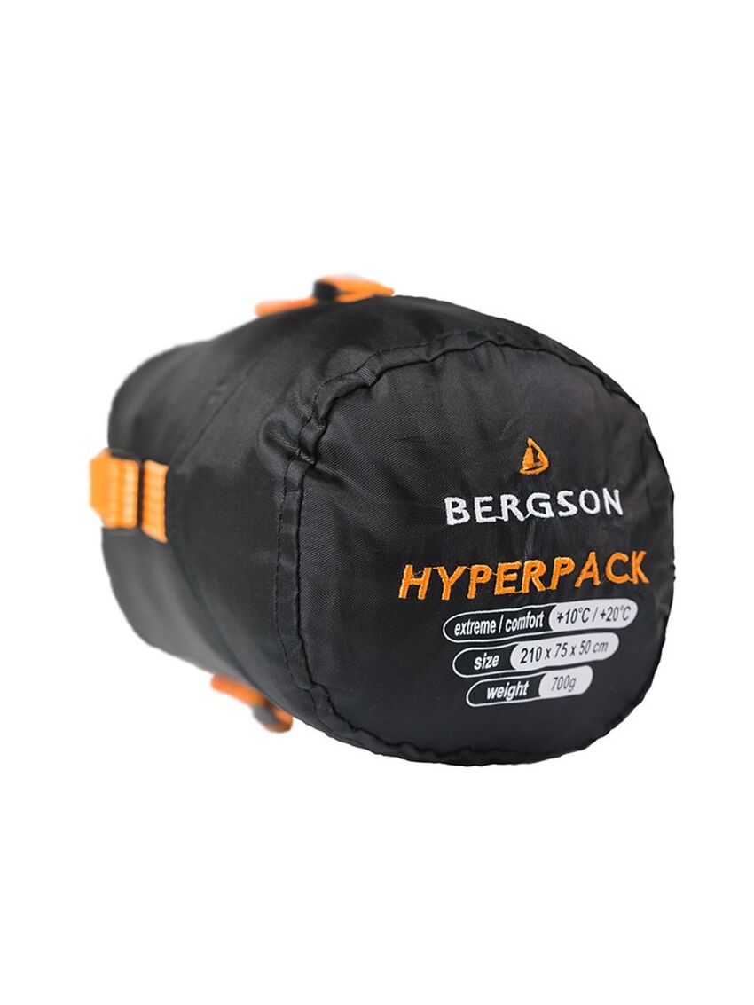 Cienki śpiwór letni Bergson Hyperpack Antyalergiczny Lekki