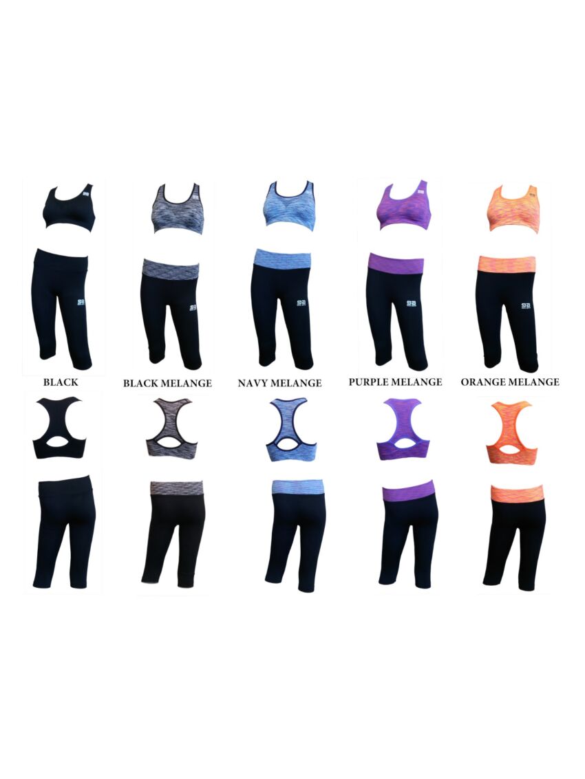 Legginsy fitness 3/4 damskie Gatta Active