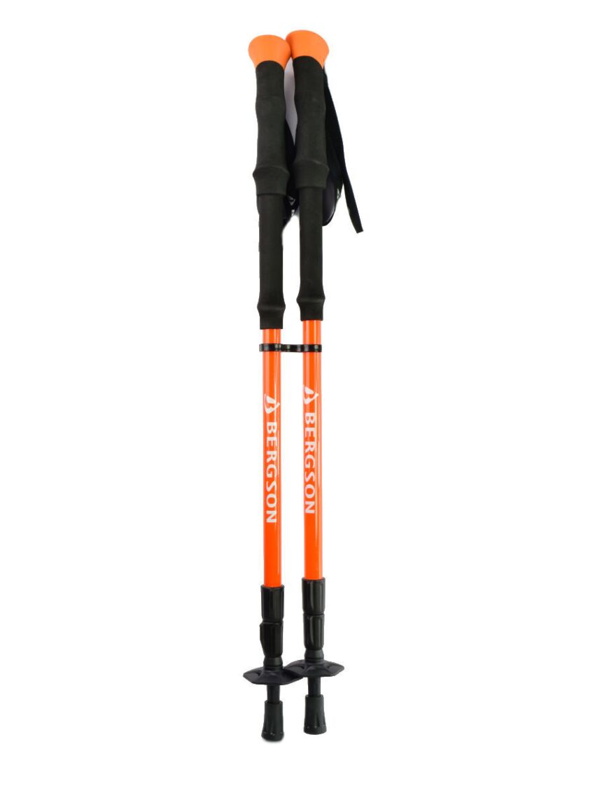 Kije trekkingowe Bergson Alu BTP 01 Orange