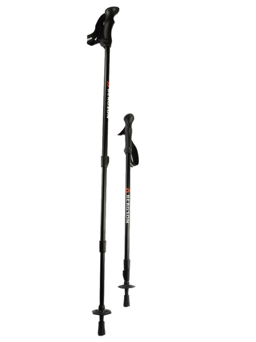 Kije trekkingowe Bergson Alu BTP 02 Black