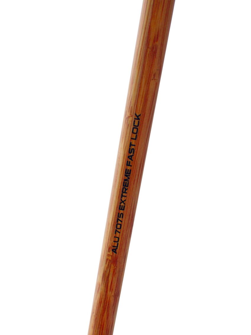 Kije trekkingowe Bambus/Aluminium Pinguin Bamboo FL