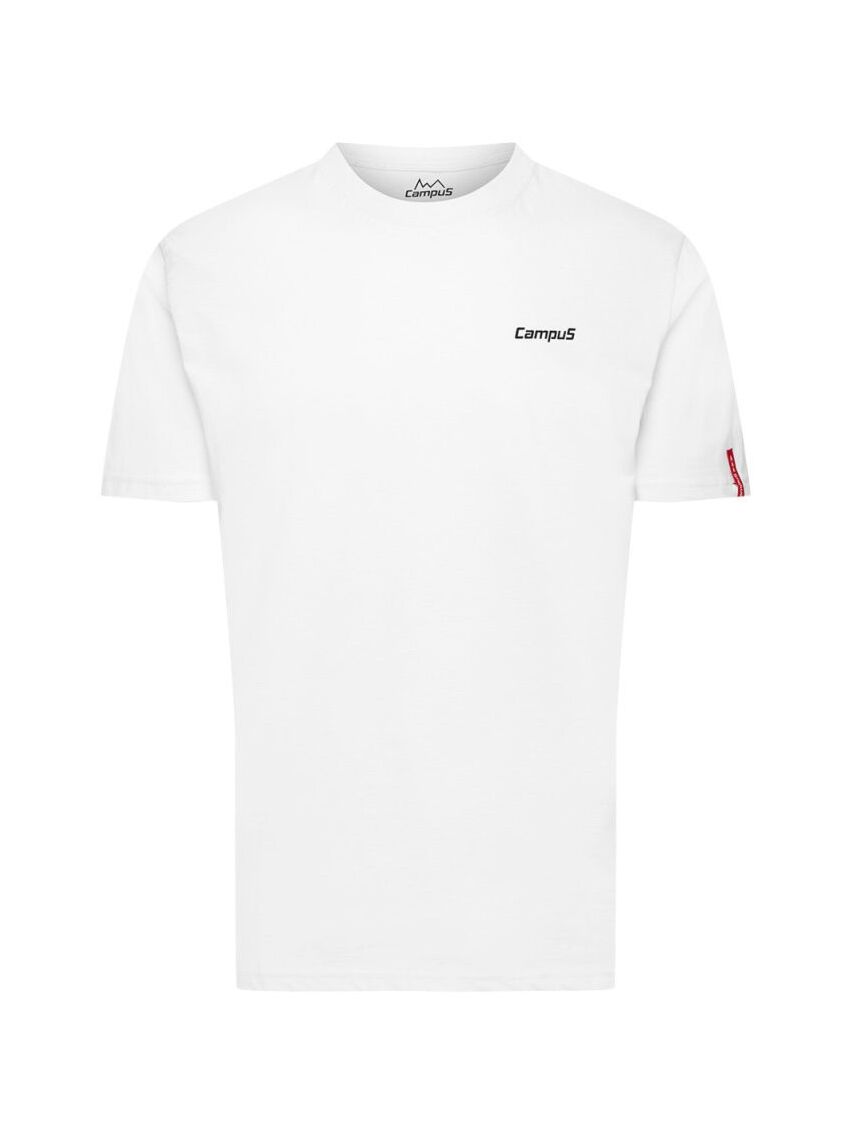 Biały t-shirt męski Campus Caranther