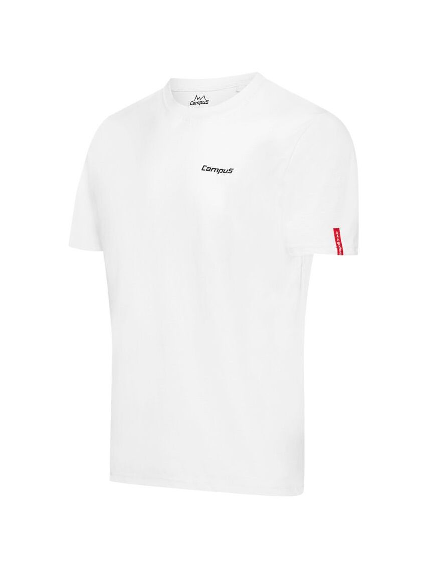 Biały t-shirt męski Campus Caranther