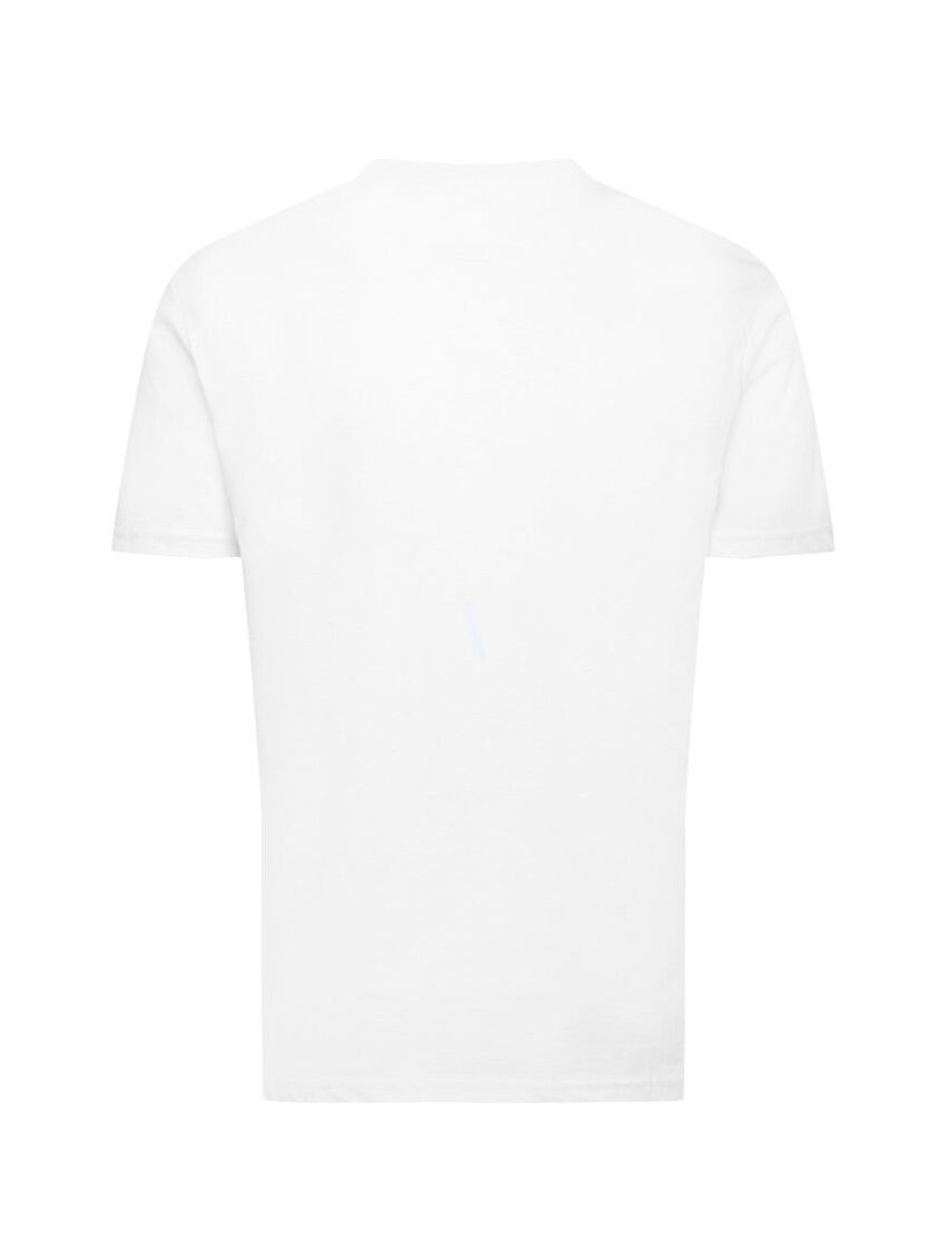 Biały t-shirt męski Campus Caranther