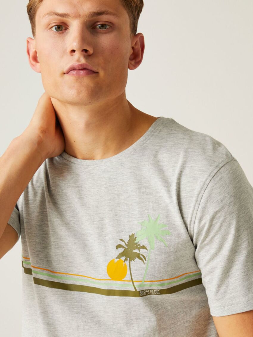 Męski bawełniany t-shirt Regatta Cline