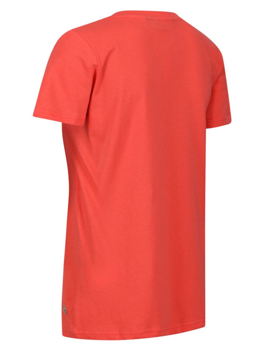 Damski t-shirt bawełniany Regatta Filandra Kolor brzoskwiniowy