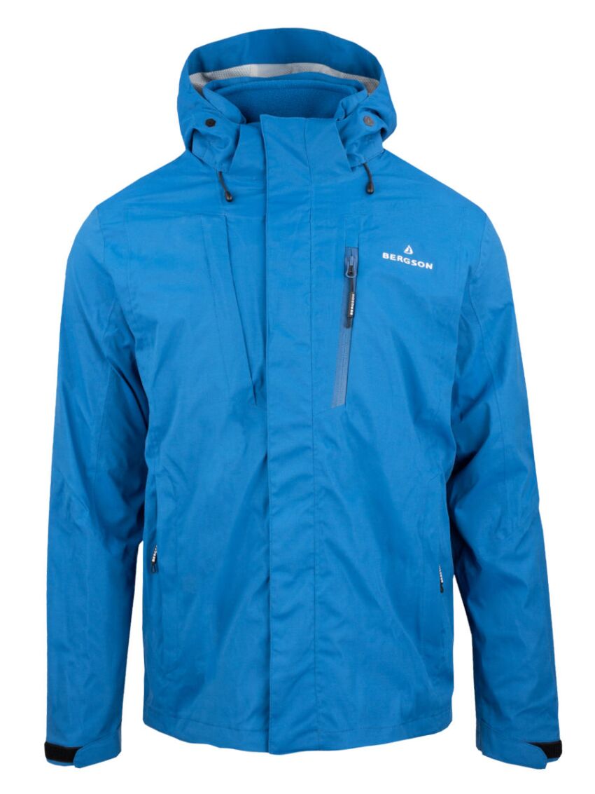 Kurtka trekkingowa 3w1 z polarem Bergson Flashback STX 10000