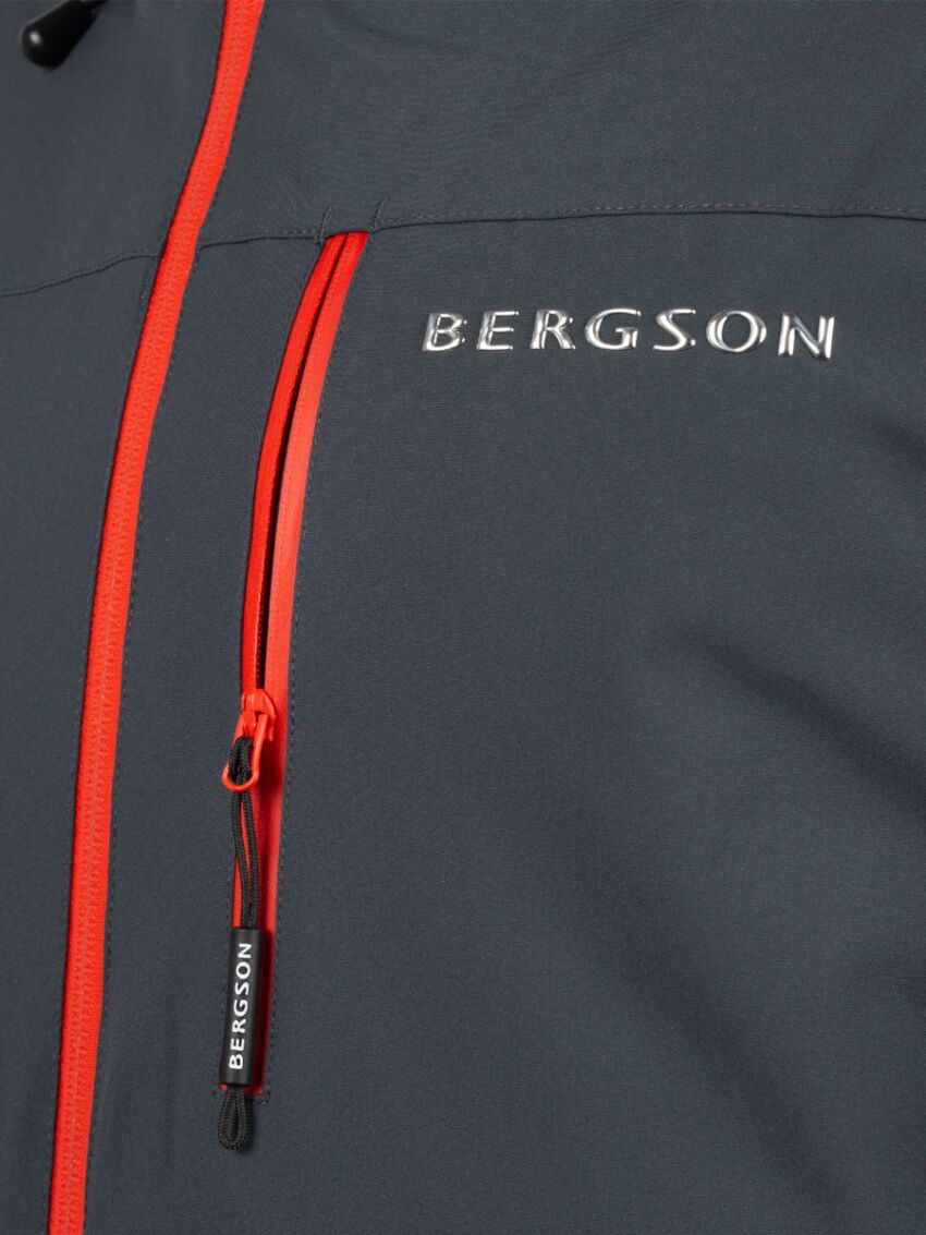 Kurtka narciarska z systemem pasywnym RECCO Bergson Contest