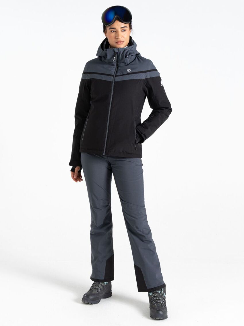 Czarna kurtka narciarska Dare 2b Flurry Ski Heroes