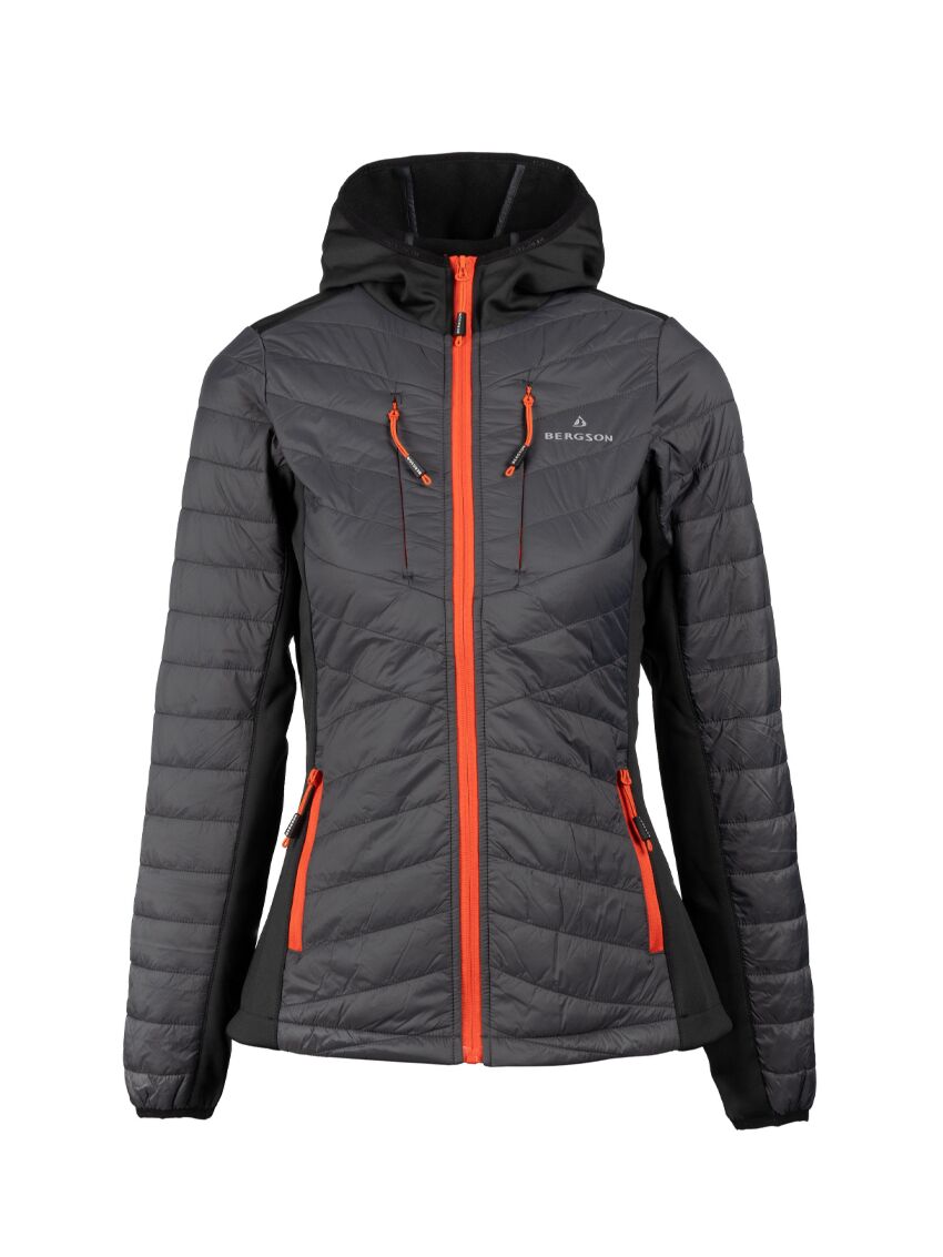 Bluza damska ocieplana pikowana Bergson Vitalpeak