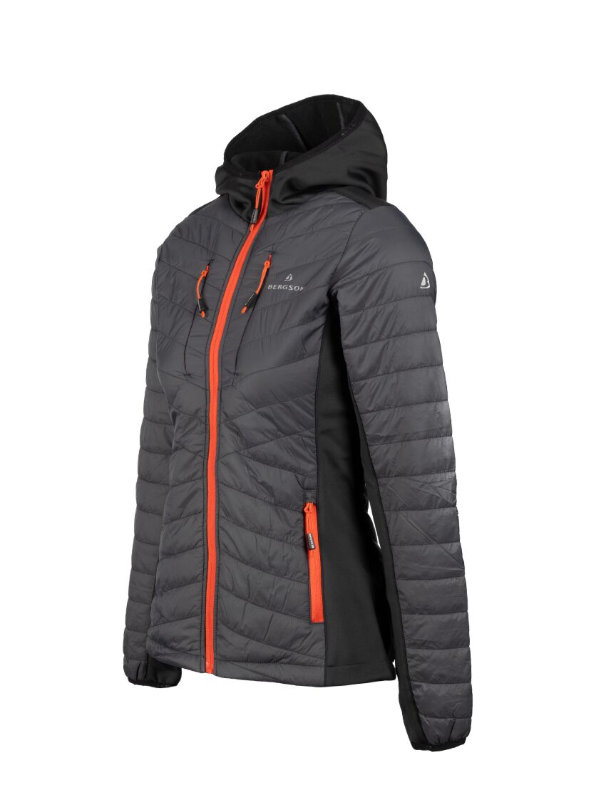 Bluza damska ocieplana pikowana Bergson Vitalpeak