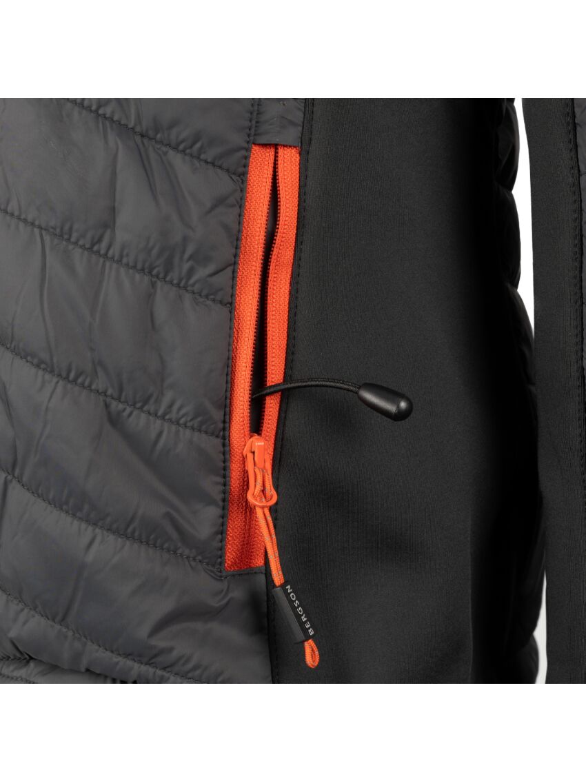 Bluza damska ocieplana pikowana Bergson Vitalpeak