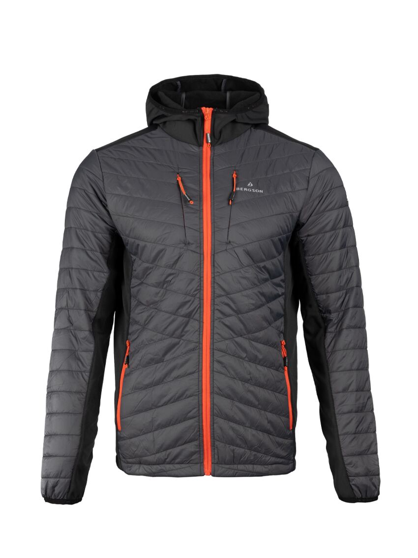 Bluza hybrydowa pikowana Bergson Vitalpeak