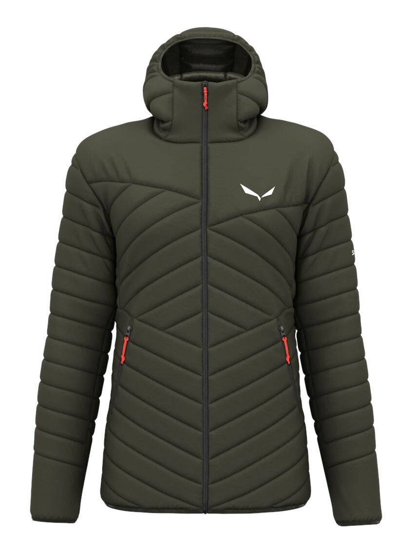 Kurtka puchowa męska Salewa Brenta Dark Olive