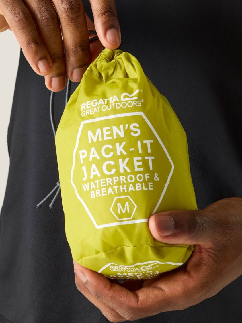 Kurtka męska przeciwdeszczowa Regatta PAck It