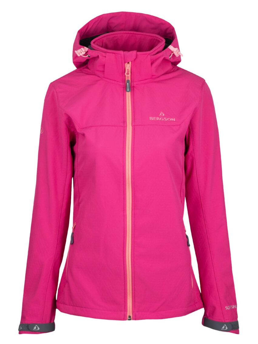 Techniczna kurtka softshell Bergson Elias SS