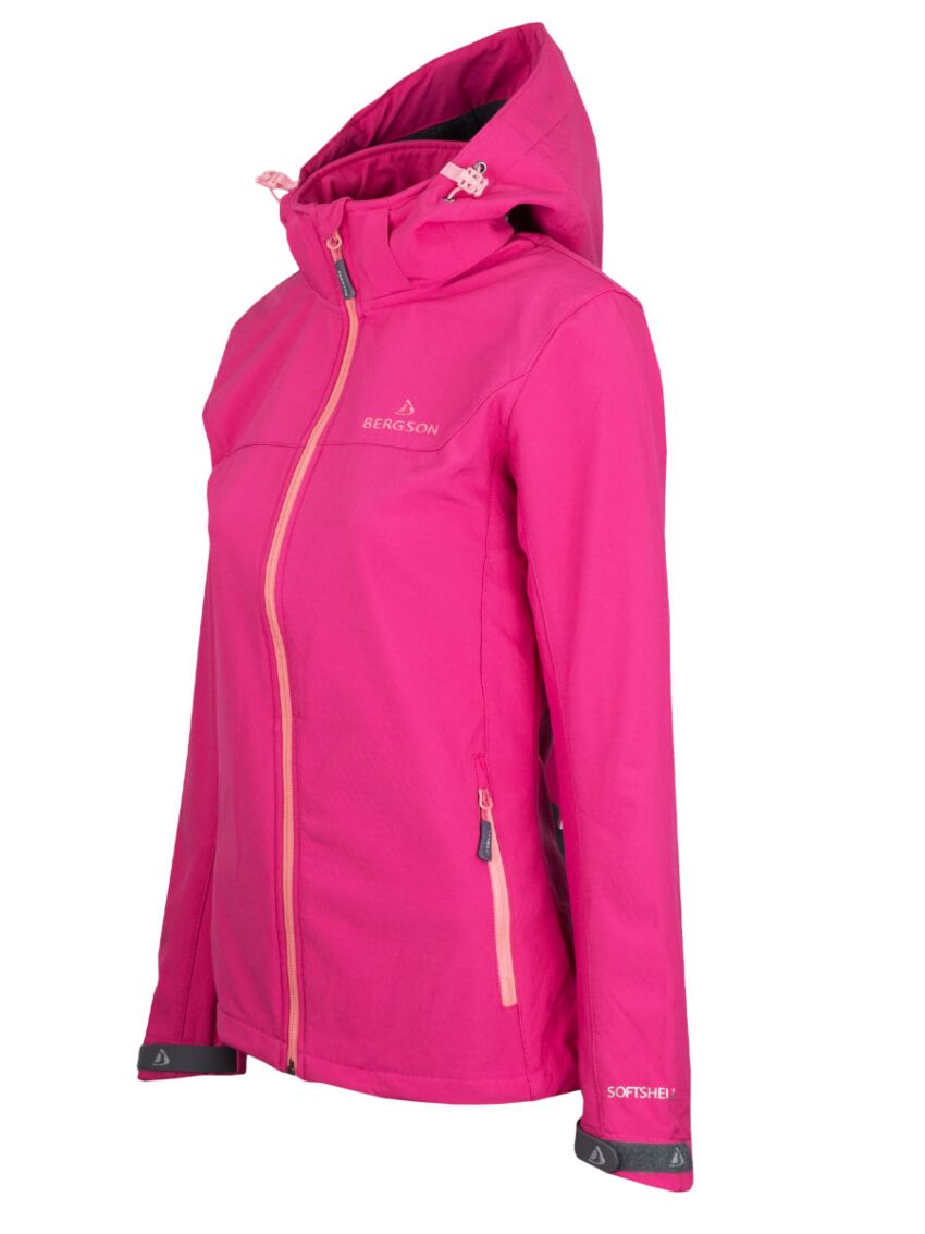 Techniczna kurtka softshell Bergson Elias SS
