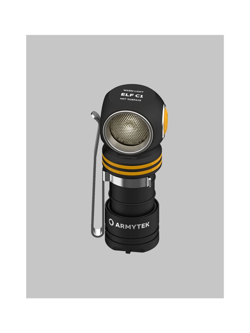 Kompaktowa latarka LED (ciepłe światło) Armytek Elf C1 + aku