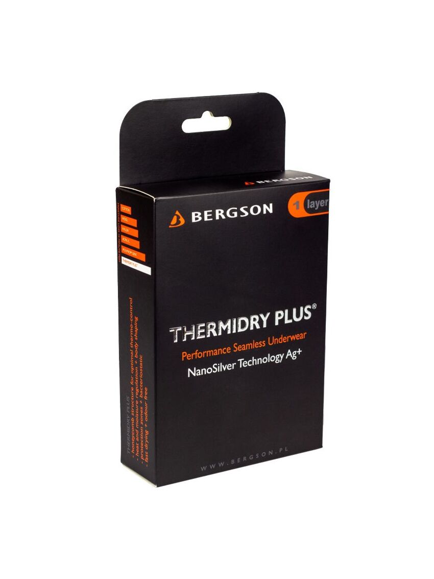 Legginsy termoaktywne do biegania Bergson Vantage