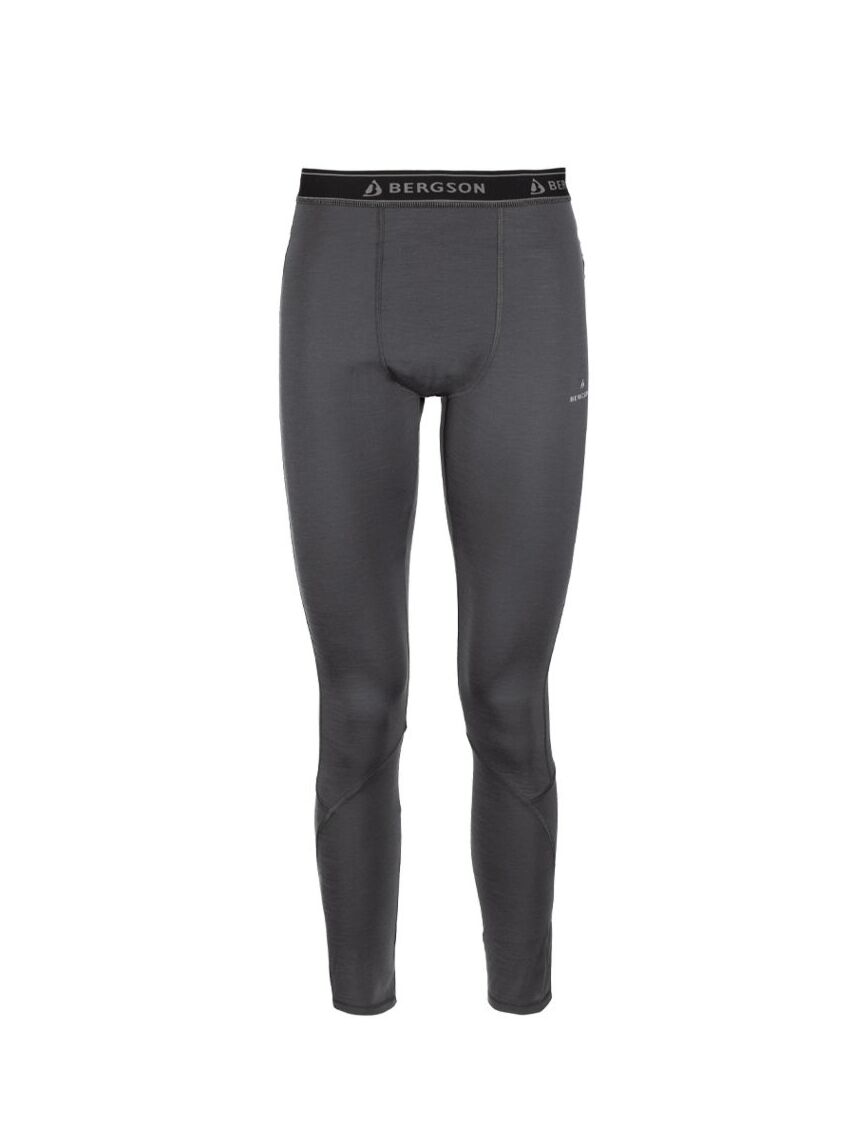 Legginsy męskie termo Bergson Lanapura Merino